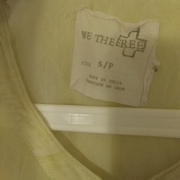 Free people split back top - Picture 3 of 6